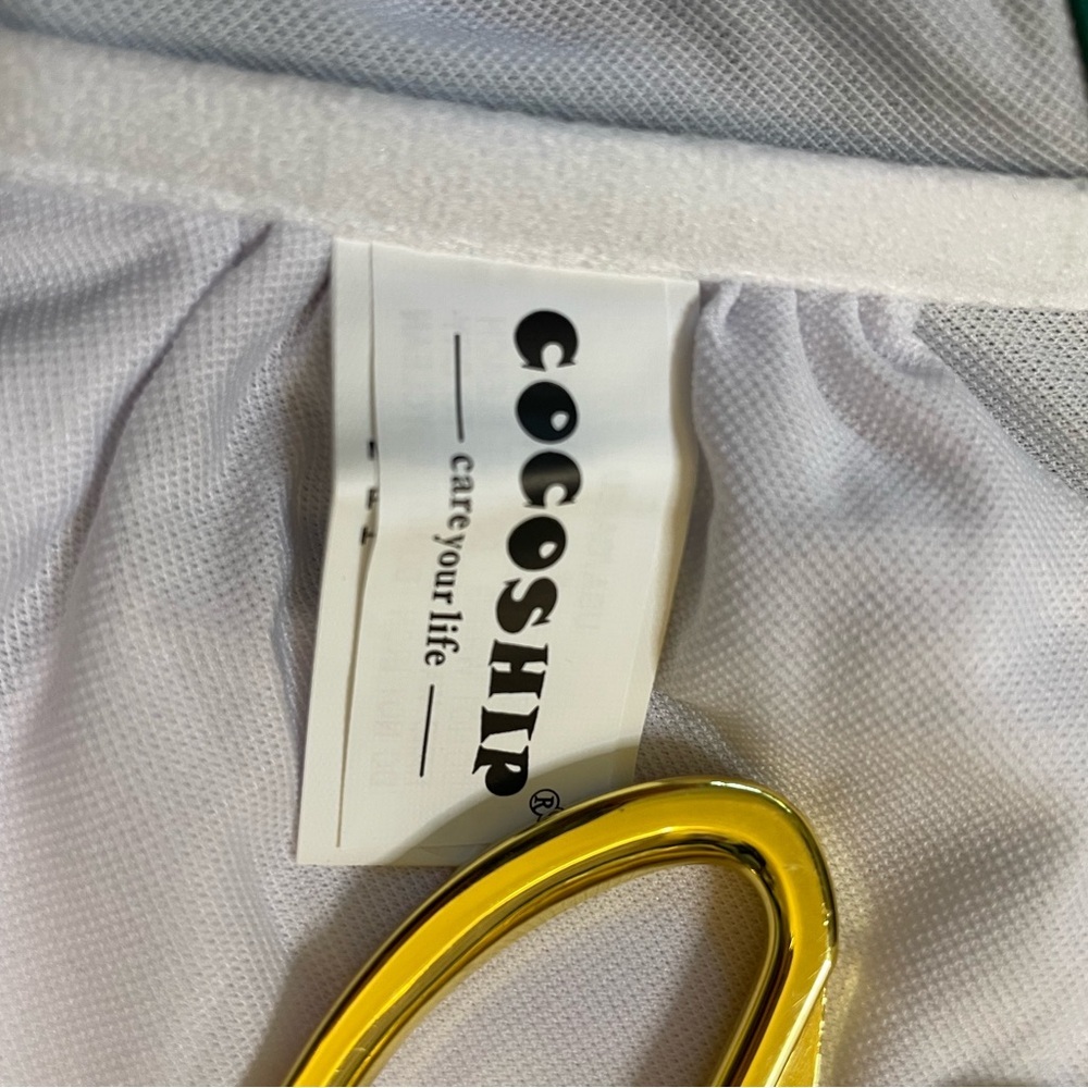 NWT CocoShip size XL green tropical bikini swimsuit - Picture 6 of 11